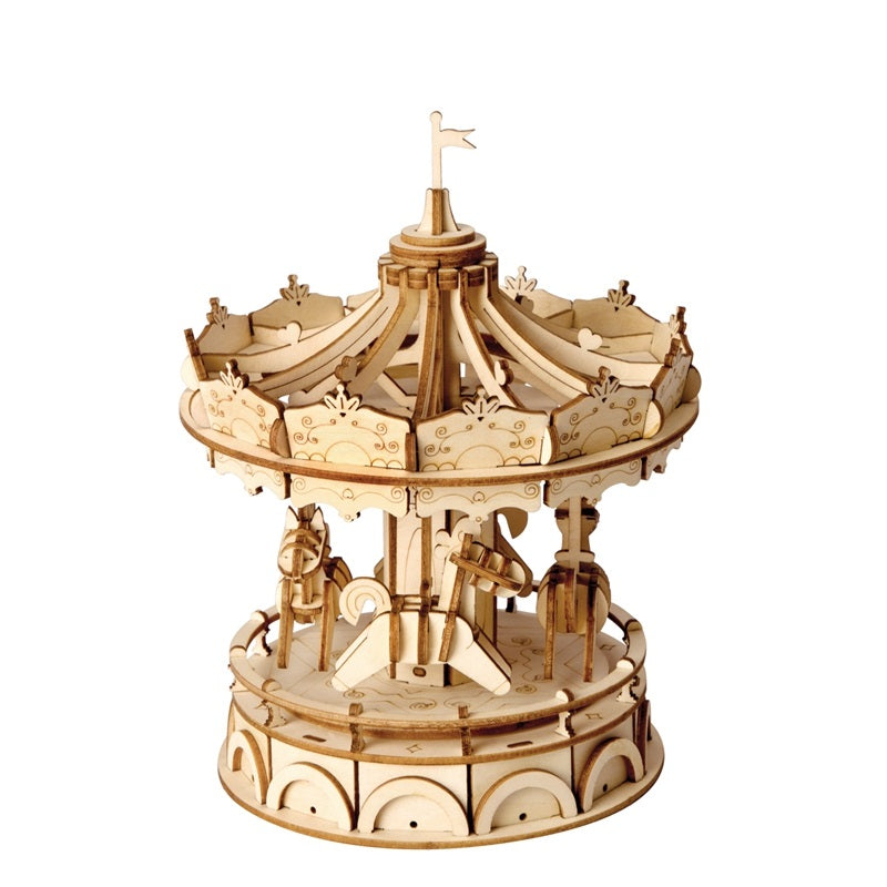 Rolife Classical Puzzle Series TG404 Merry Go Round – Treehouse Toys