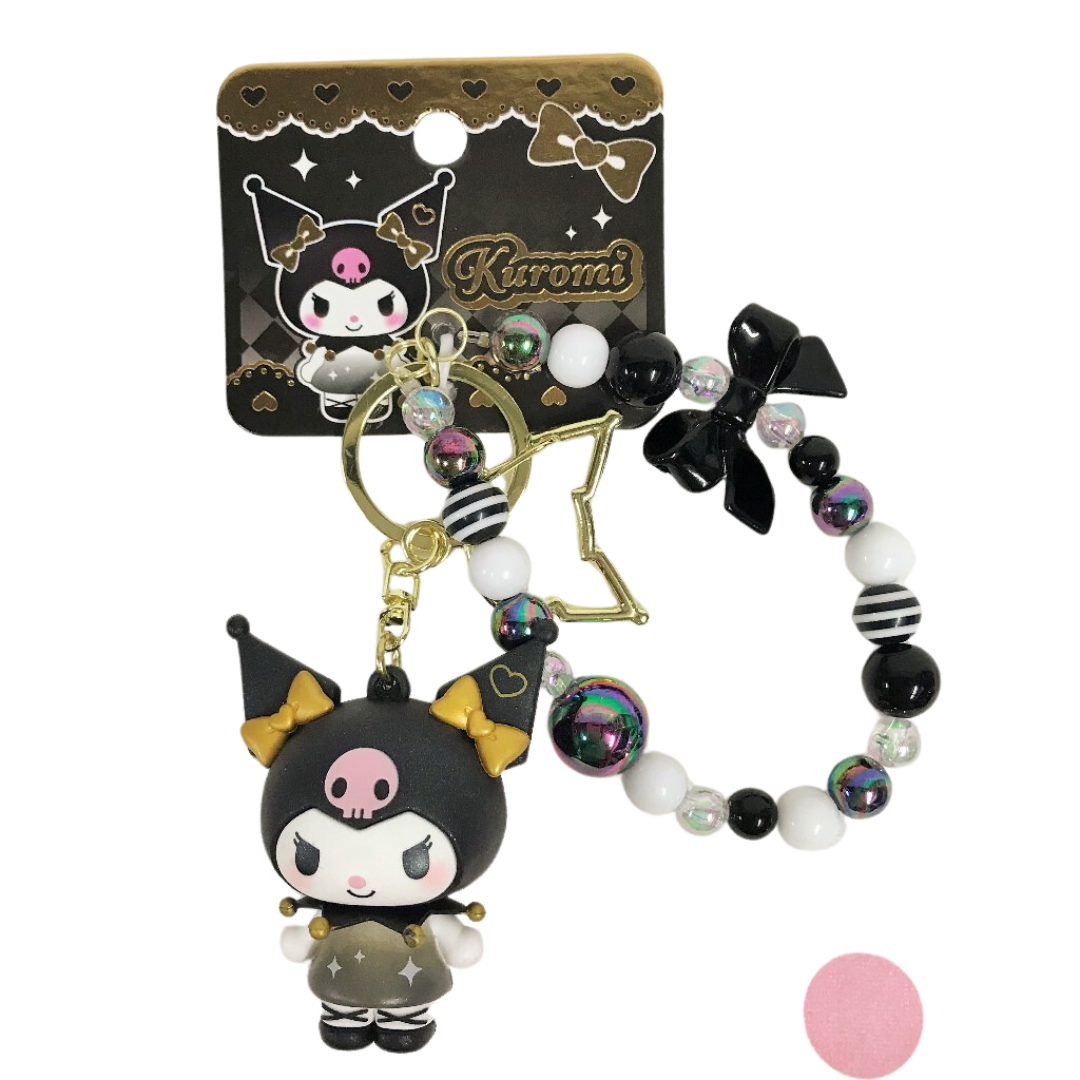 Sanrio Shining Star Kuromi Keychain (Black) – Treehouse Toys