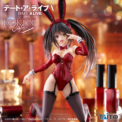 TAITO デート・ア・ライブ DESKTOP CUTE AMP 5セット 新品 Taito Date A Live Desktop Cute Figure -Tokisaki Kurumi Bunny Ver