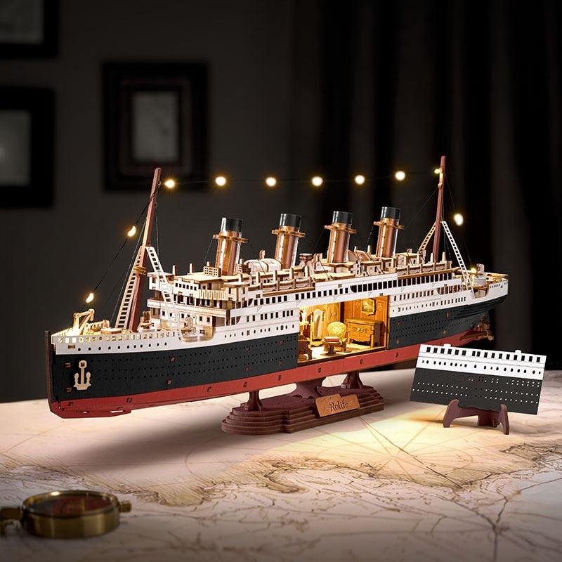 Rolife Classical Puzzle Series TGL02 1912 Eternal Atlantic Voyager