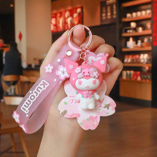Sanrio Cherry Blossom Kuromi Keychain – Treehouse Toys
