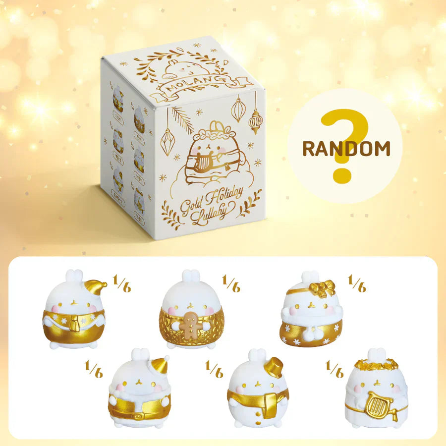 Molang Golden Holiday Blind Box (6/1)