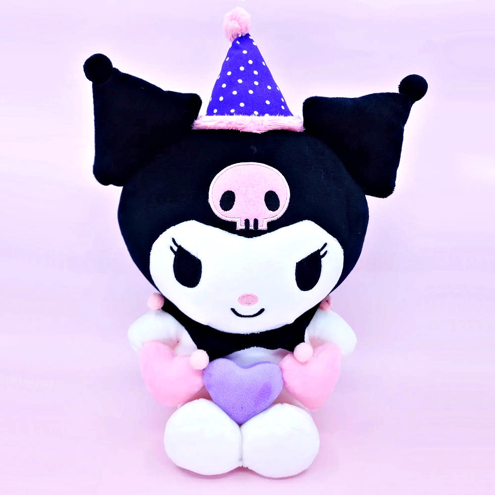 Sanrio Triple Heart 10" Kuromi
