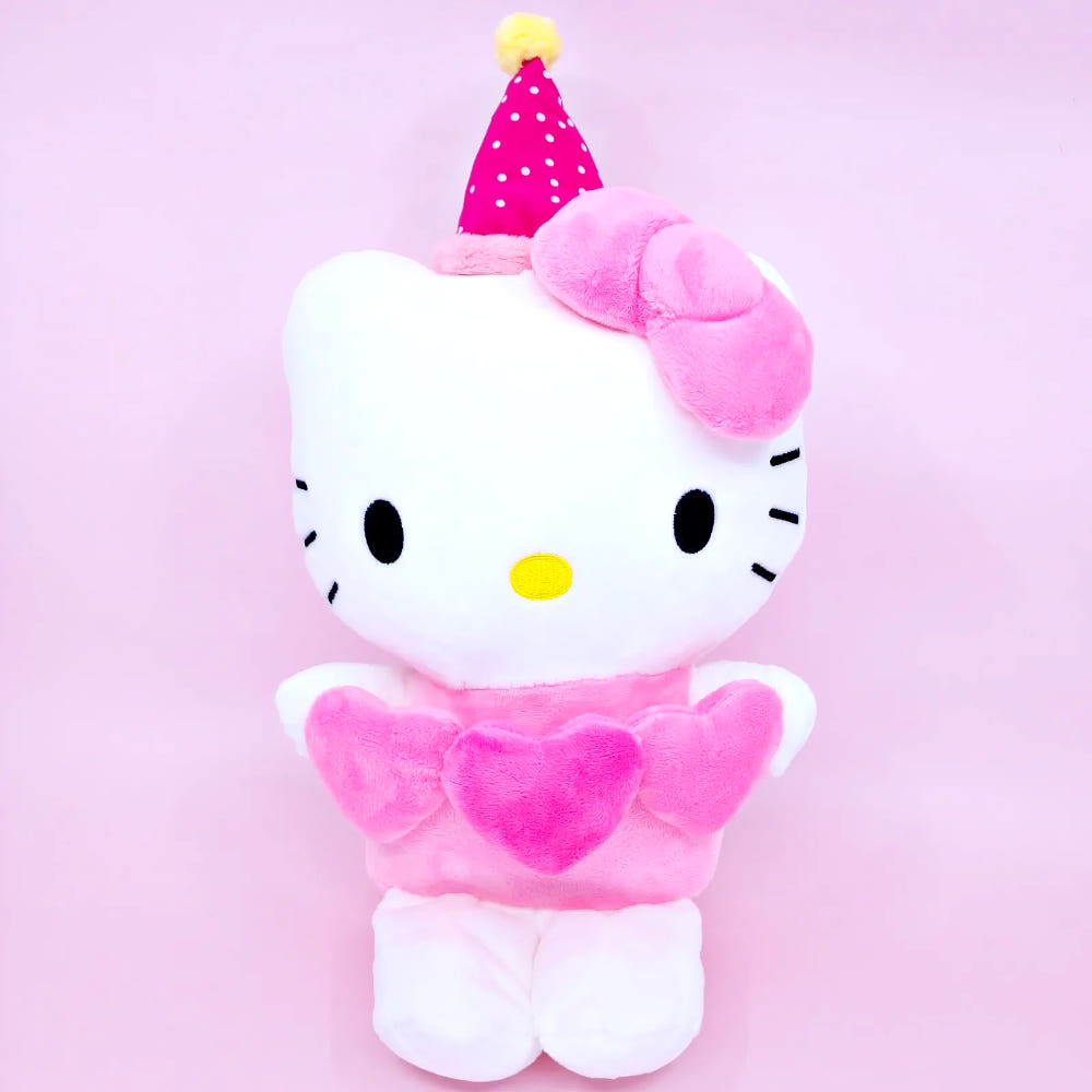 Sanrio Triple Heart 10" Hello Kitty