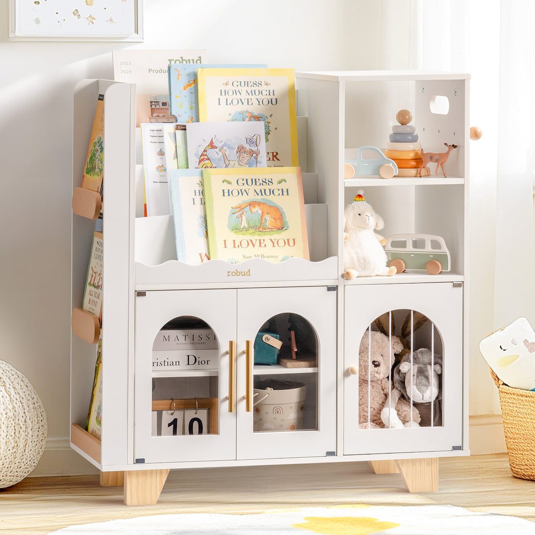 Robud WF007 White Snow Book Shelf
