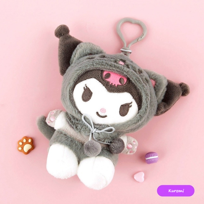 Sanrio Cat 5" Clip Kuromi