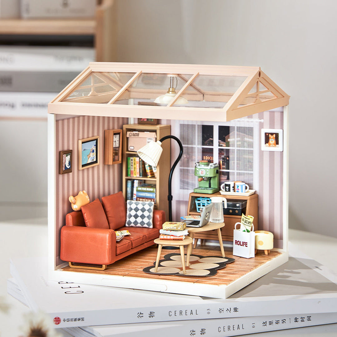 Rolife DIY House Super Store Series DW007 Cozy Living Lounge