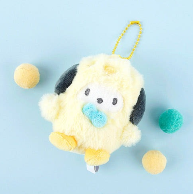 Sanrio Chick 3" Keyring Pochacco