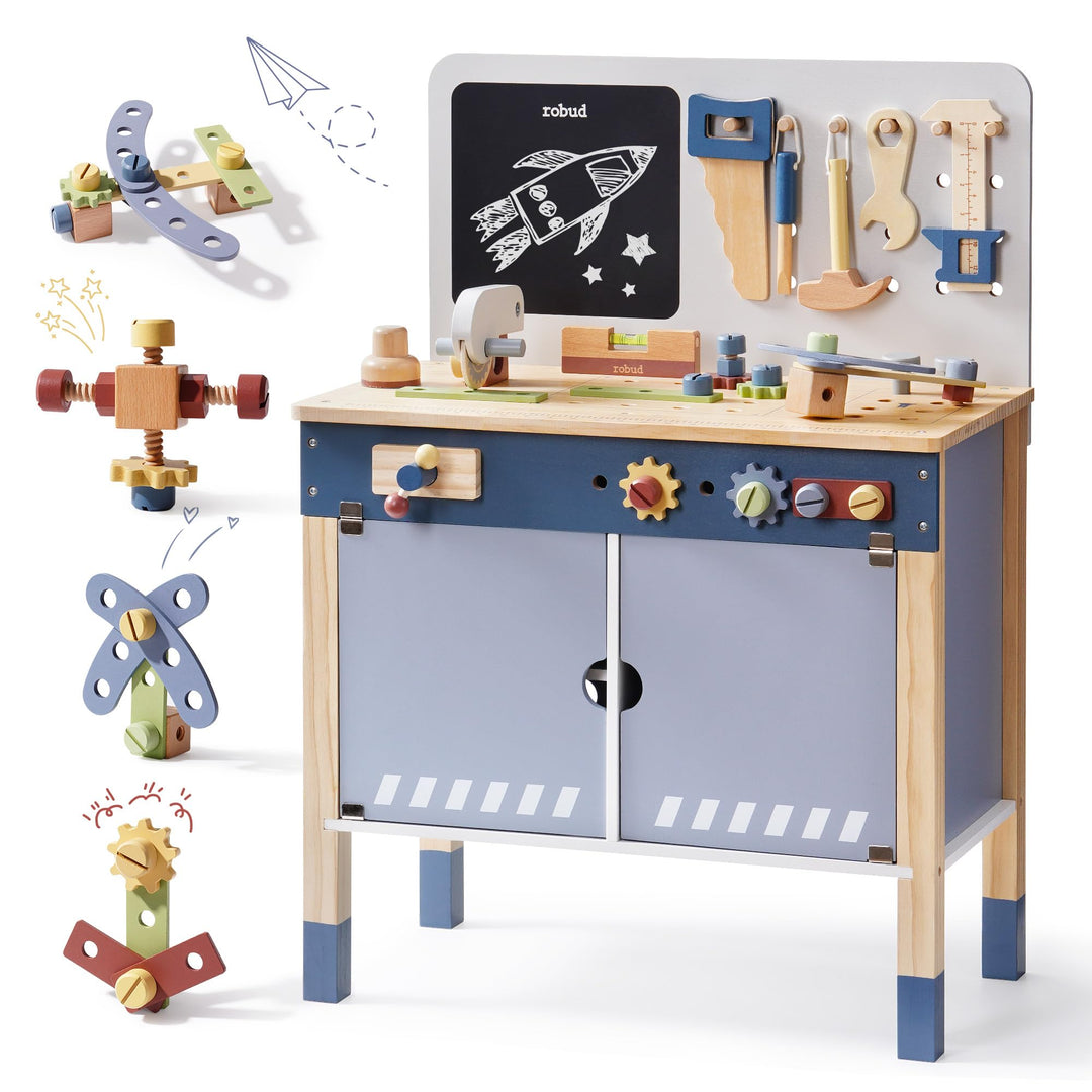 Robud WGJ10 Misty Blue Tool Bench