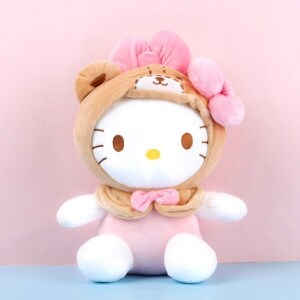 Sanrio Animal Costume Ver.2 10" Hello Kitty