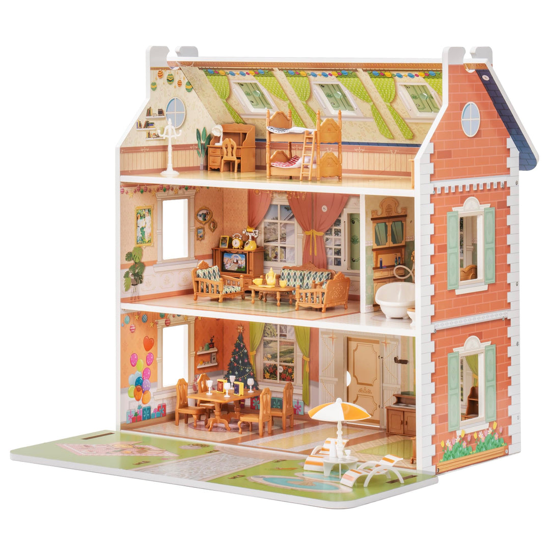 Robud WDH07 Colonial Style Doll House