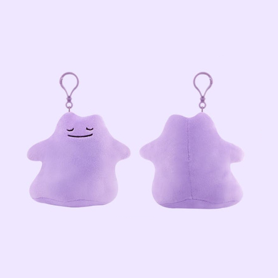 Pokemon NURI Ditto Special 7" Backpack Clip Smoothly