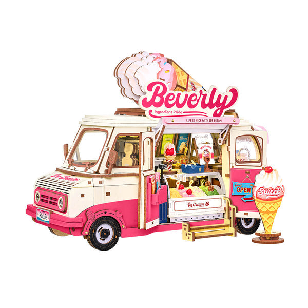 Rolife Classical Puzzle Series TGS06 Beverly's Ice Cream Truck