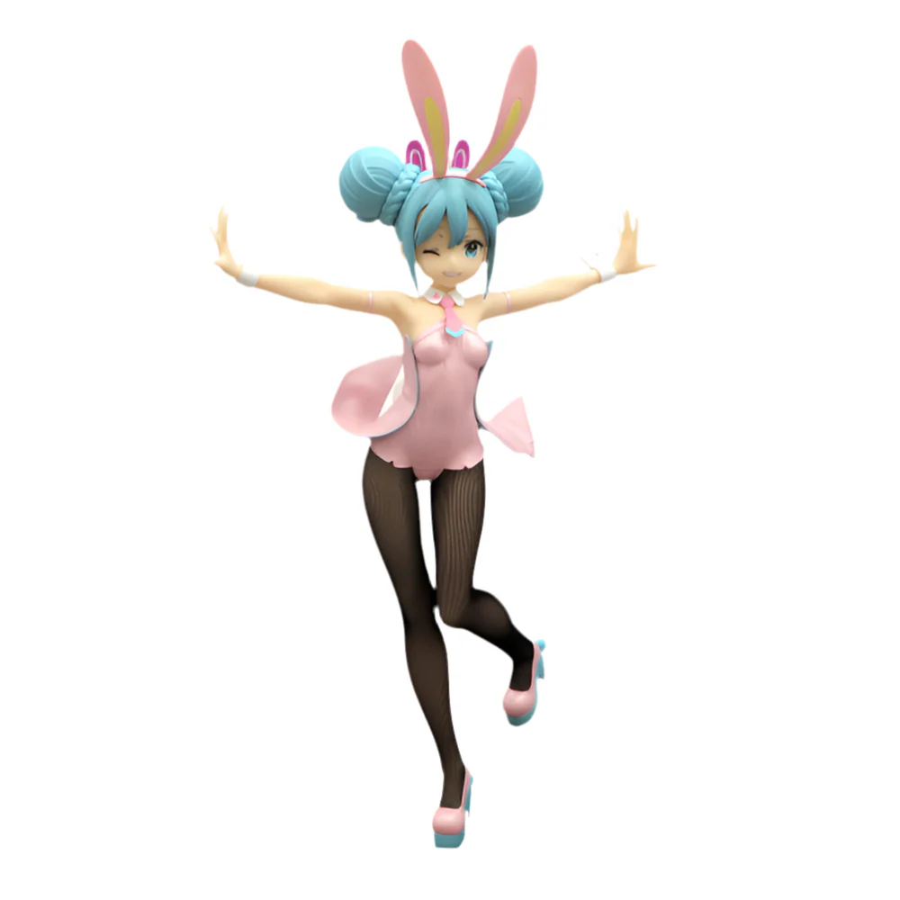 Furyu Hatsune Miku BiCute Bunnies Figure-Hatsune Miku Wink Pearl Pink Ver.