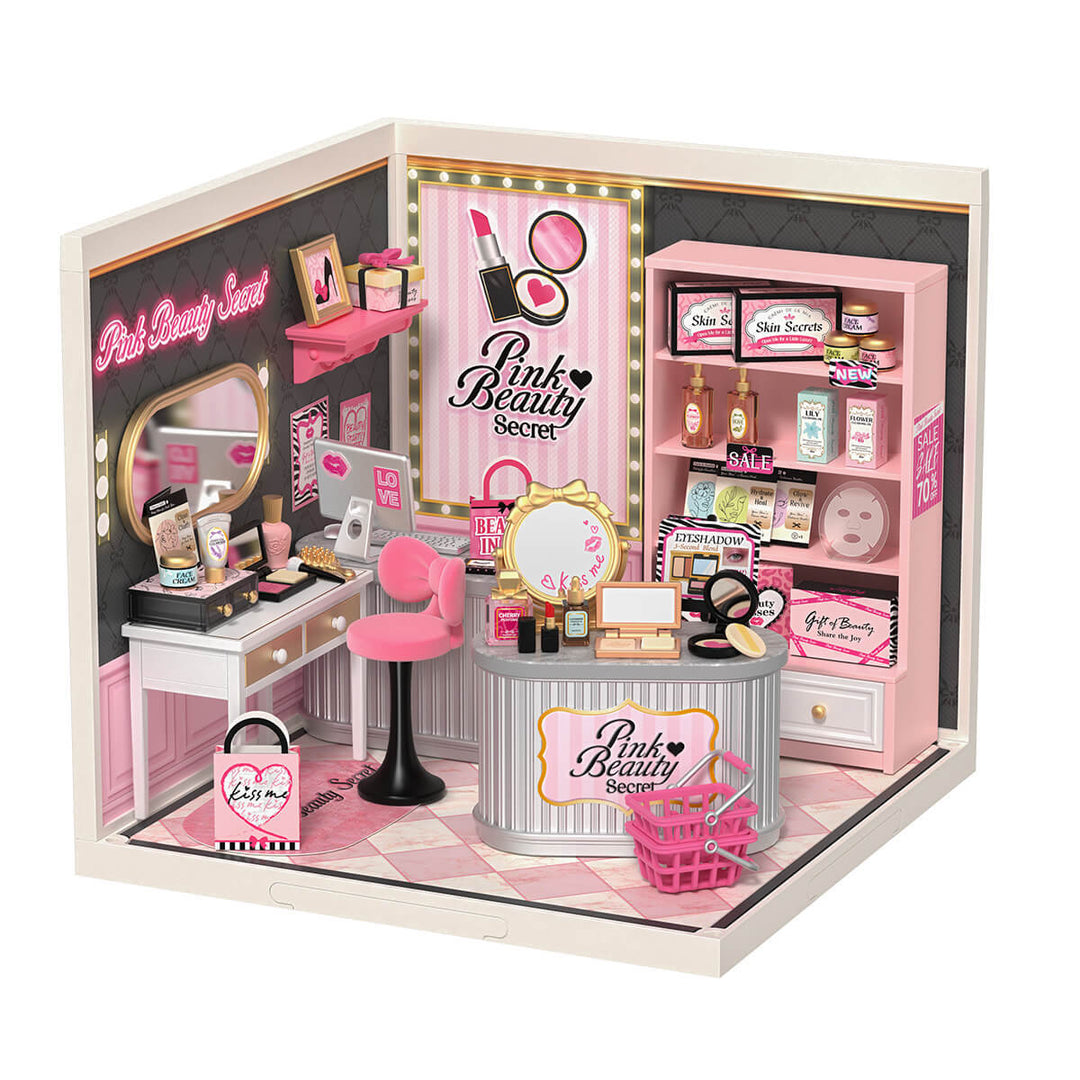 Rolife DIY House Super Store Series DW026 Pink Beauty Secret