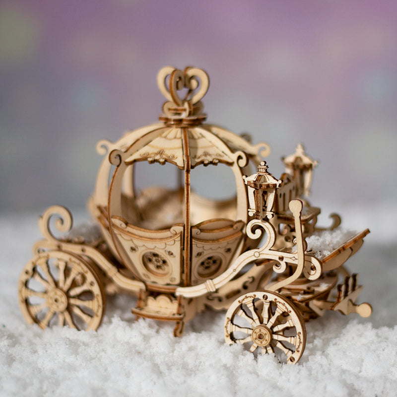 Rolife Classical Puzzle Series TG302 Pumpkin Cart
