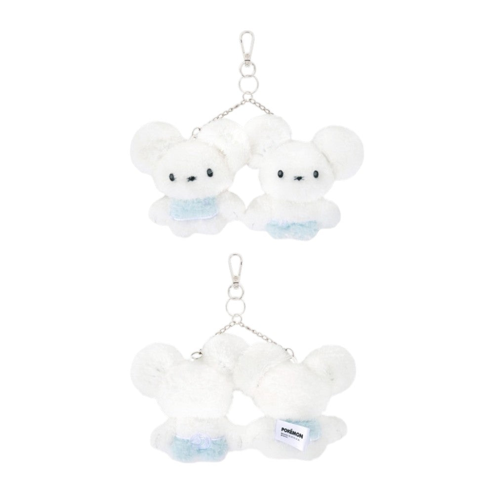 Pokemon Flat Keyring 3" Tandemaus