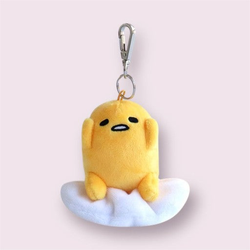 Sanrio Gudetama 3" Keyring Sitting