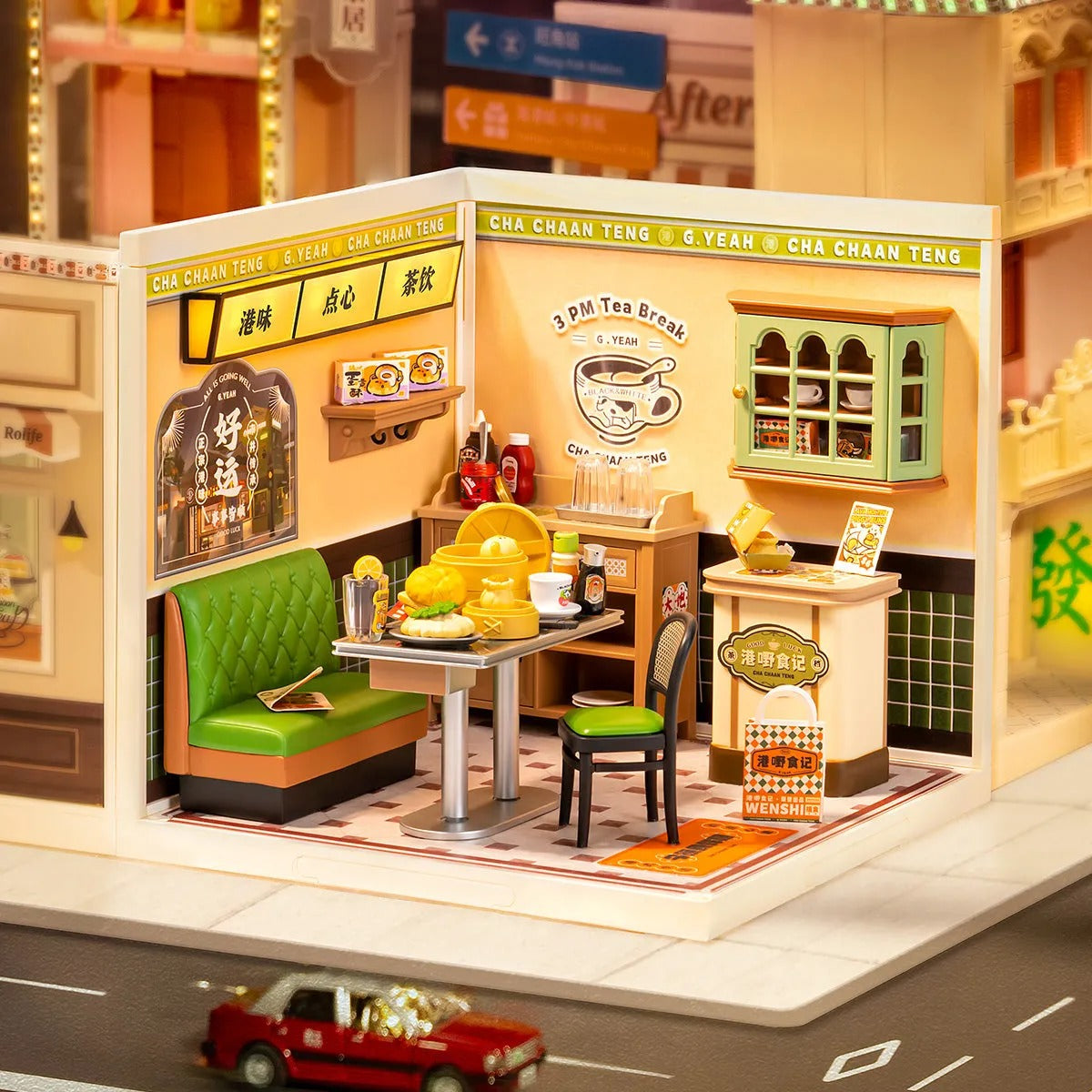 Rolife DIY House Super Store Series DW021 Hong Kong Bites Cafe