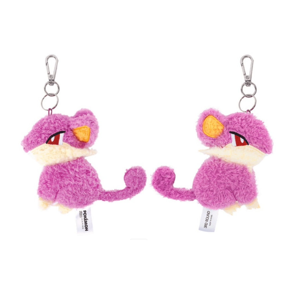 Pokemon Flat Keyring 4" Rattata