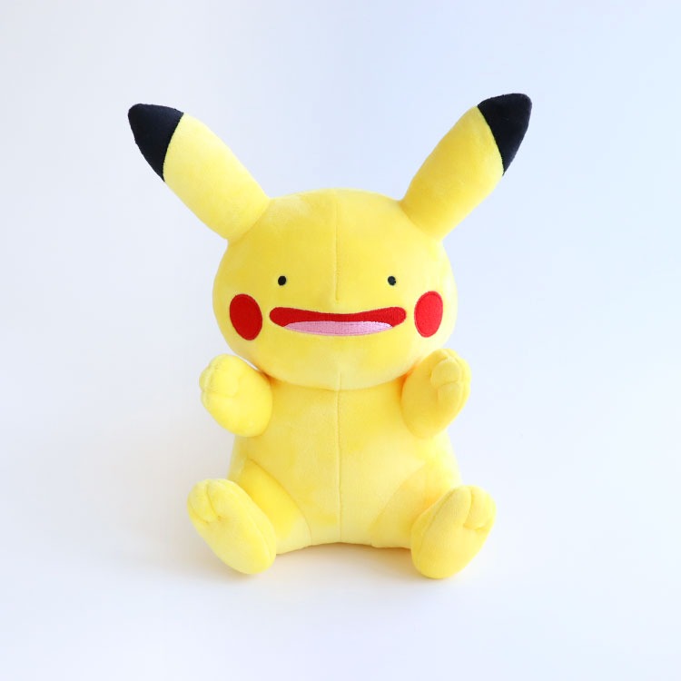 Pokemon Regular 10" Ditto Face Pikachu Sitting