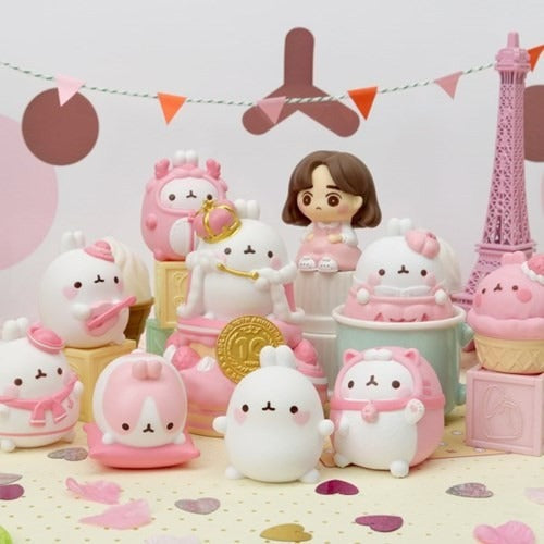 Molang 10th Anniversary Pink Edition 10 Set