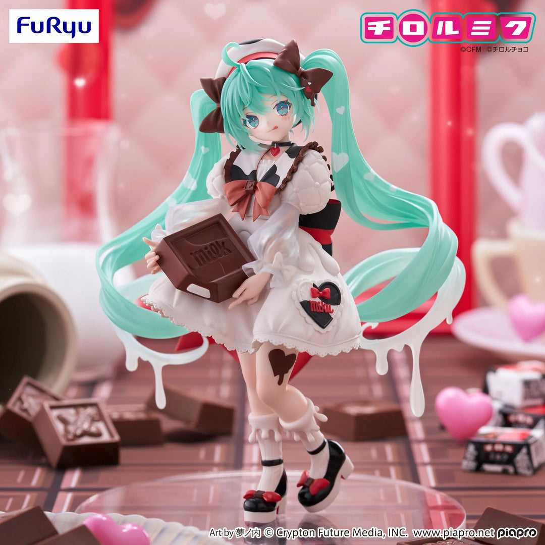 Furyu Hatsune Miku X Tirol Choco Trio-Try-iT Miku X Tirol Choco Milk Ver.