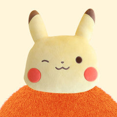 Pokemon NURI Face 18" Cushion Electro Wink Pikachu