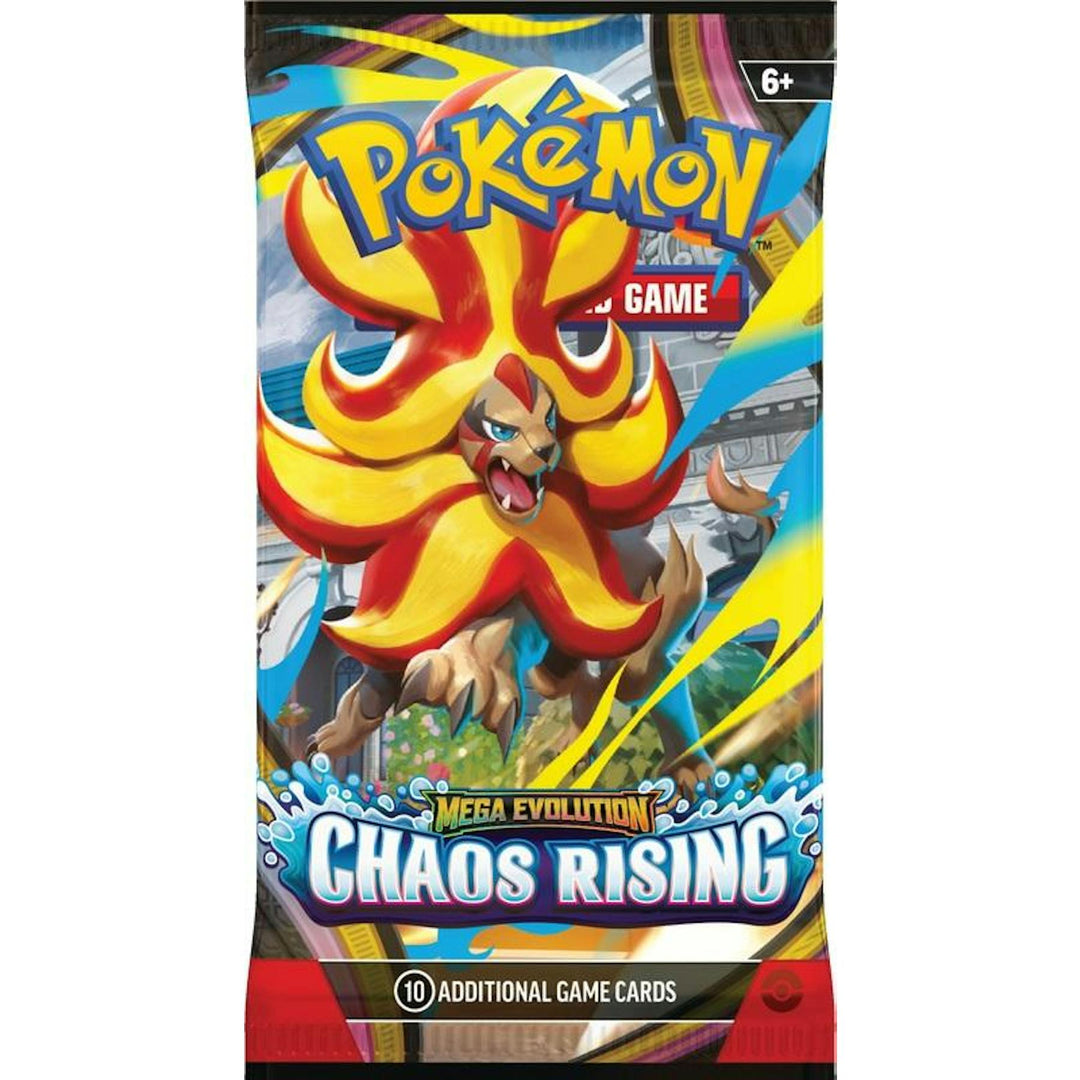 Pokemon TCG: Mega Evolution-Chaos Rising Booster Display